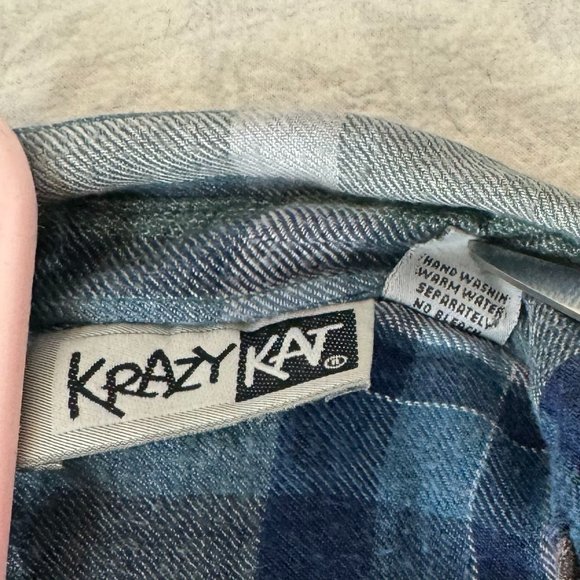 Vintage Krazy Kat Women's Flannel - Picture 8 of 9